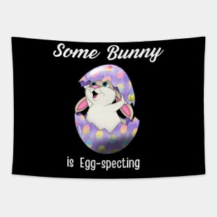 Some Bunny Is Egg-specting Tapestry