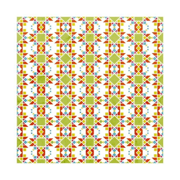 Geometric Lines Native Pattern by Tobe_Fonseca