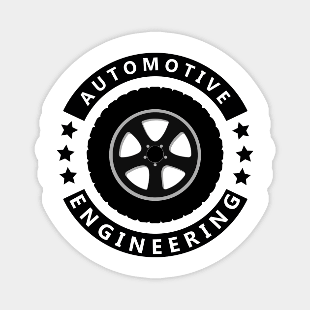 automotive engineering, car engineer design Magnet by PrisDesign99