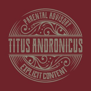 Titus Andronicus Vintage Ornament T-Shirt