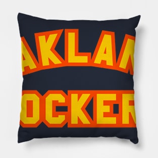 Oakland Rockers Pillow