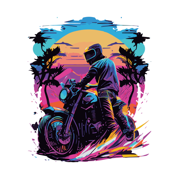 motorcycle ride by minimalstore