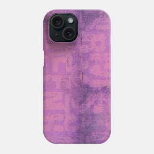 Purple Graffiti text Phone Case