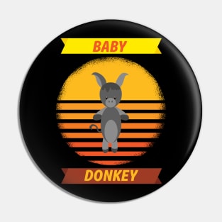 Baby Donkey Pin