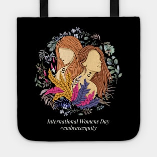 international women's day embrace equity 2023 Tote