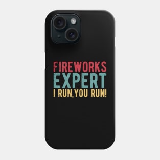 Fireworks Expert memorial day Phone Case