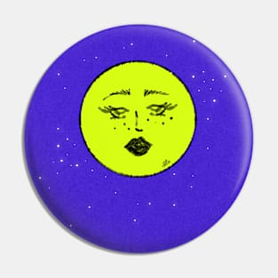 moon babe Pin