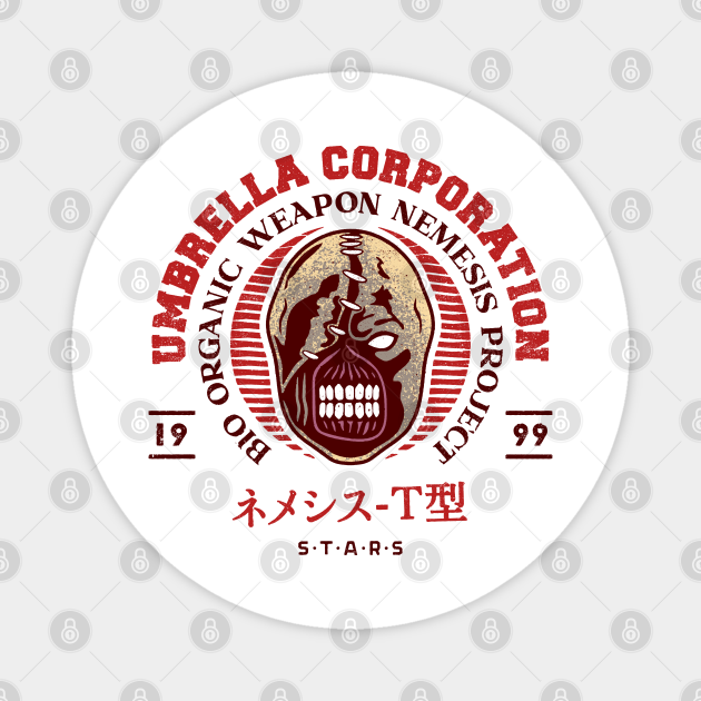 Bio Organic Weapon Resident Evil Magnet Teepublic
