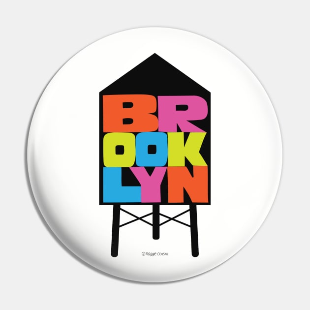 Brooklyn Pin by Maggie Cousins