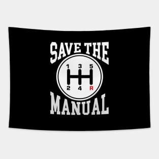 Save The Manuals Tapestry