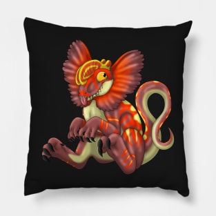 Dilophosaurus: Crimson Pillow