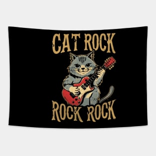 Cat rock Music Tapestry