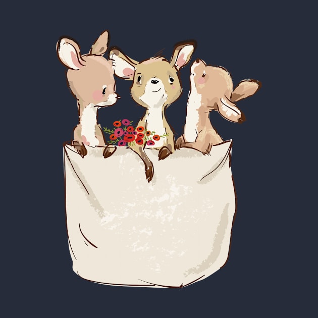 Pocket Deer by EveFarb