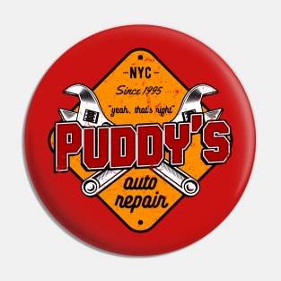 Puddy's auto repair Pin