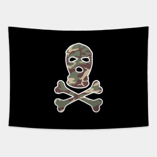 SKIMASK camo Tapestry