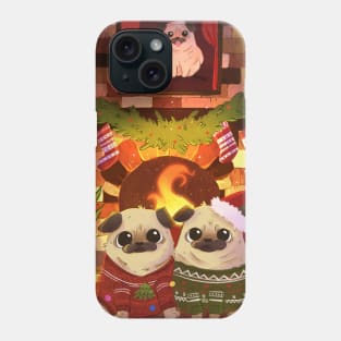 Pug Christmas Phone Case