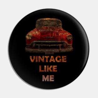 Vintage Car Like Me Pin