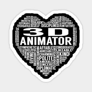 3D Animator Heart Magnet