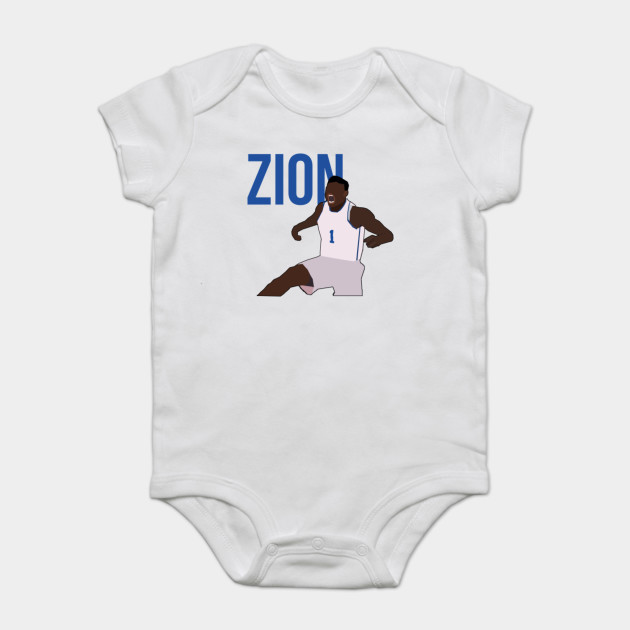 Zion Williamson Duke Bluedevils Nba Onesie Teepublic