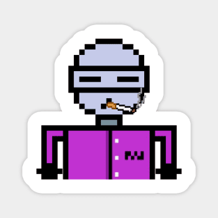 Bored Robo Punk#4 Magnet