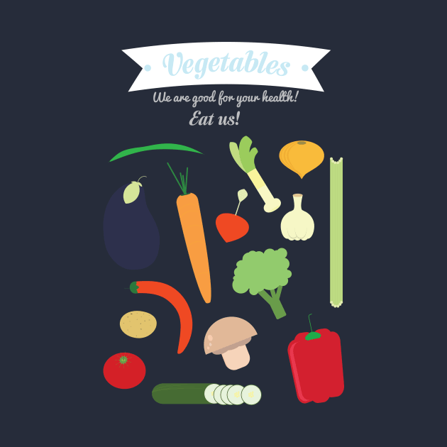 Vegetables are good by pribellafronte