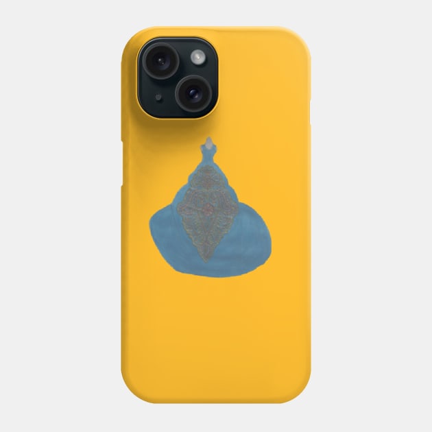 Turquoise ballgown Phone Case by Glitzyarts