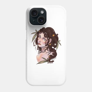 Romanticism Shakespeare inspire Ophelia / nymph Phone Case