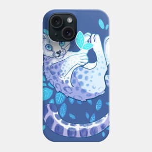 Snow Leopard Phone Case