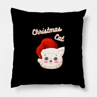 Christmas Cat Pillow