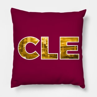 Cleveland Cavaliers Skyline Pillow