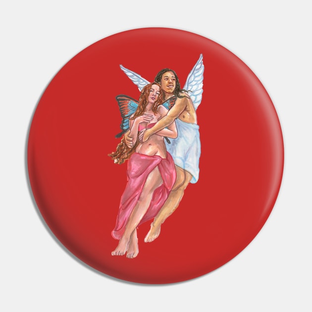 Eros & Psyche Pin by Aphrodite's Love Shoppe