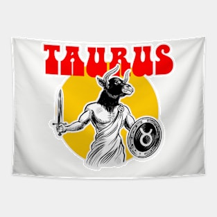 Taurus Zodiac Tapestry