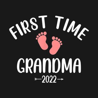 First Time Grandma 2022 Mother's Day Gift T-Shirt