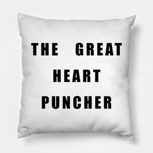 The Great Heart Puncher Pillow