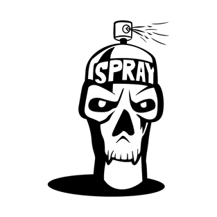 Skull Spray T-Shirt