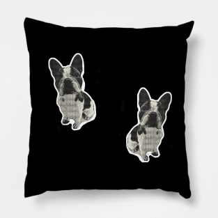 French Bulldog Pattern Pillow