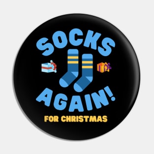 Socks Again For Christmas, Socks, Christmas Stocking, Xmas Gift, Christmas, Stocking Stuffer, Funny, Stocking Filler, Funny Xmas Gift Idea, Holiday, Kids, Present, Birthday, Pin