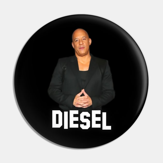 Vin Diesel - Inscription Diesel - Digital art #6 Pin by Semenov