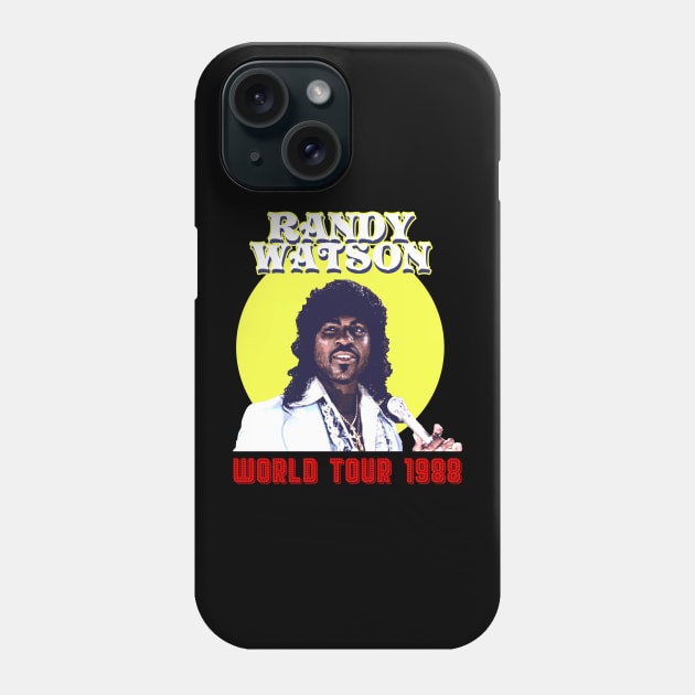 Randy Watson World Tour 1988 Phone Case by demarsi anarsak