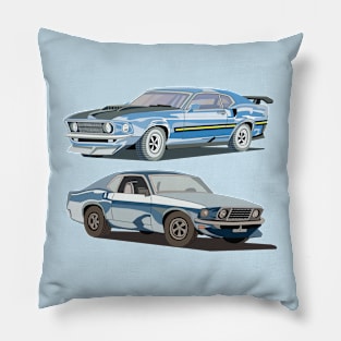 Muscle car Pillow