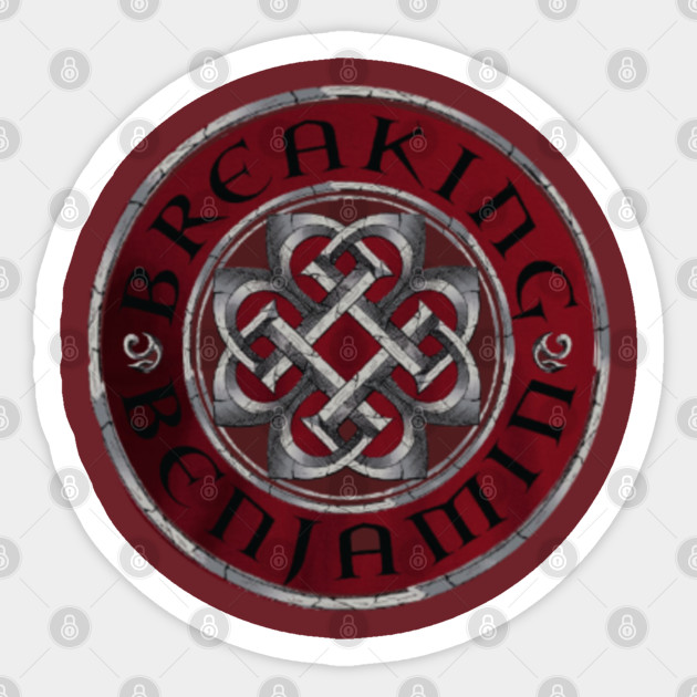 Breaking Benjamin Stone Design Breaking Benjamin Sticker Teepublic Uk