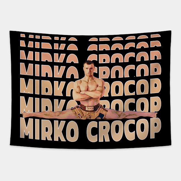 Mirko Crocop Original Tapestry by FightIsRight