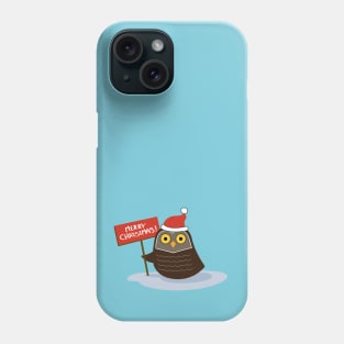 Little Christmas Owl Phone Case