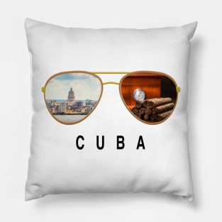 Cuba  Sunglasses Pillow