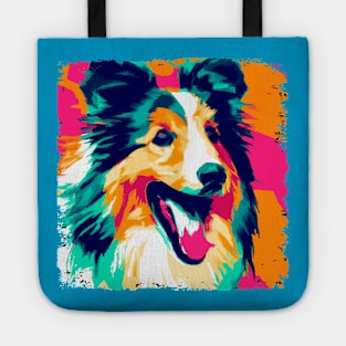 Shetland Sheepdog Pop Art - Dog Lover Gifts Tote