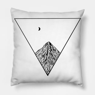 Nature in a triangle Pillow