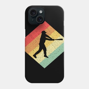 Retro Vintage 80s Baseball Gift For Baseball Players Phone Case