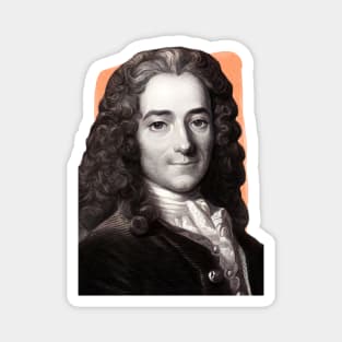 French Writer Voltaire illustration Magnet