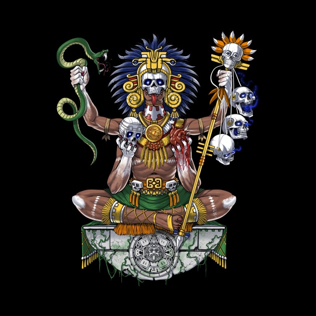 Aztec Shaman by underheaven