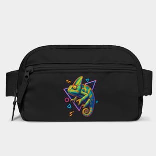 Retro Neon Veiled Chameleon Bag
